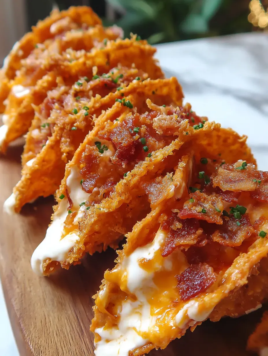 Fried Cheese Stuffed Doritos