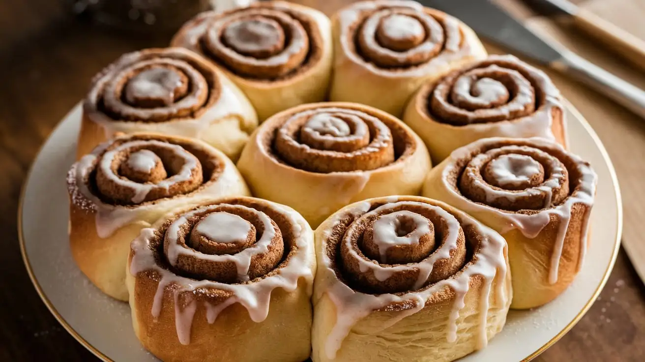 Sweetheart Cinnamon Rolls