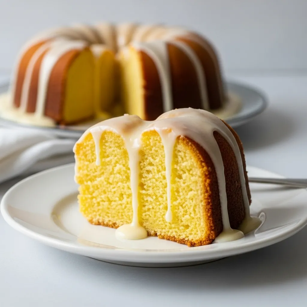 Best Italian Lemon Pound Cake - secondary view