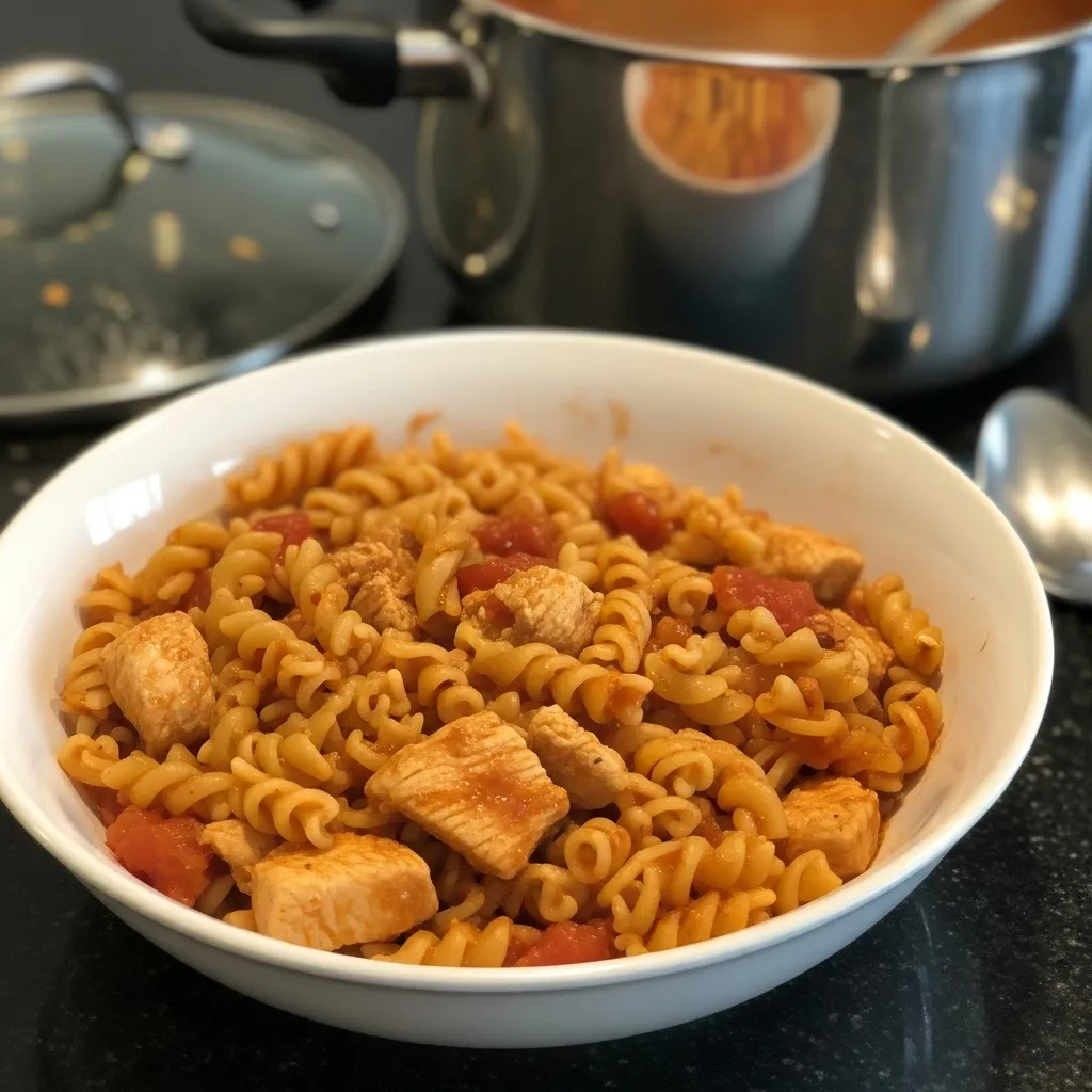 One-Pot Italian Chicken Pasta - tertiary view