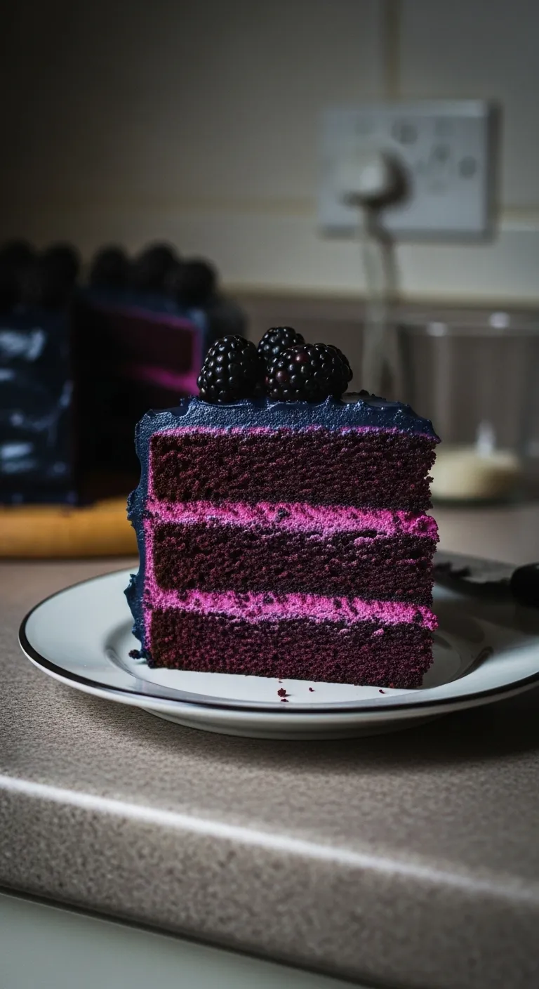 Blackberry Velvet Gothic Cake: A Dark Enchanting Delight