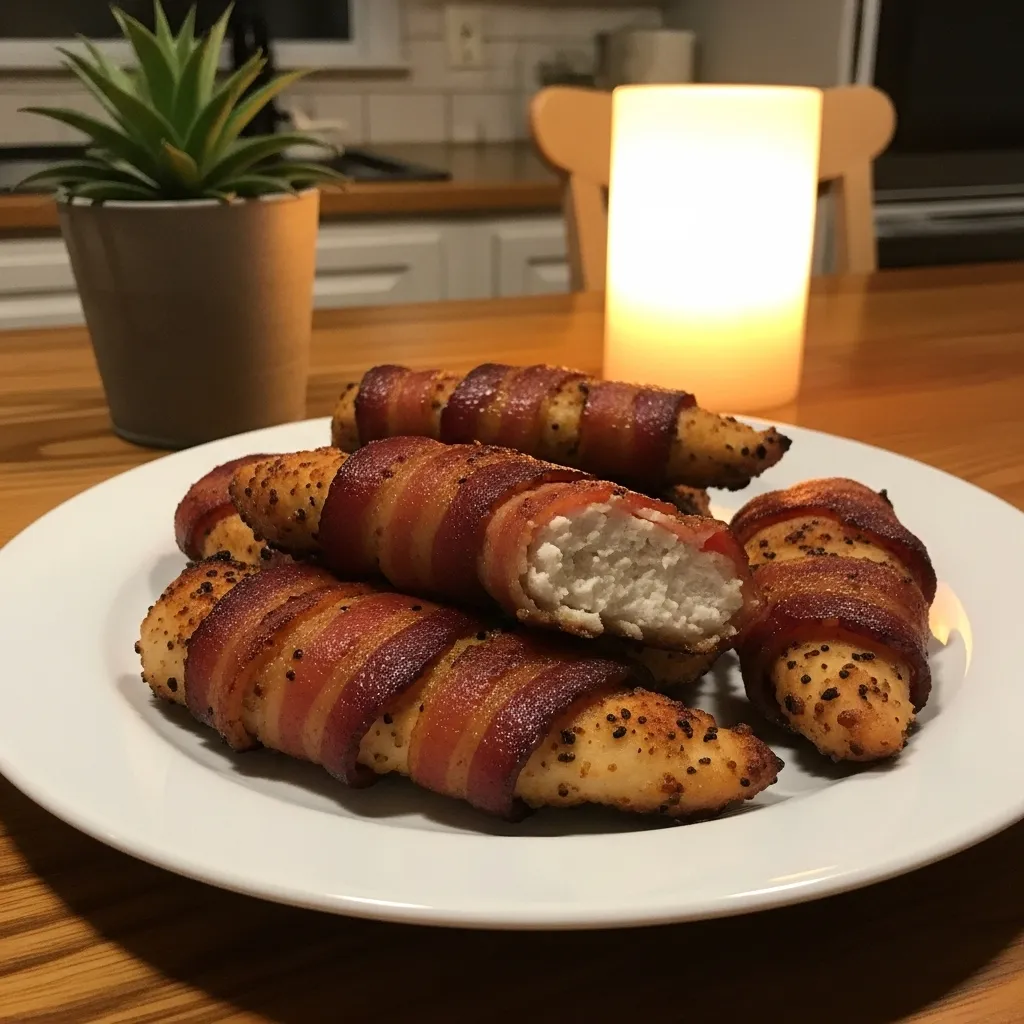 Bacon Wrapped Chicken Tenders - secondary view