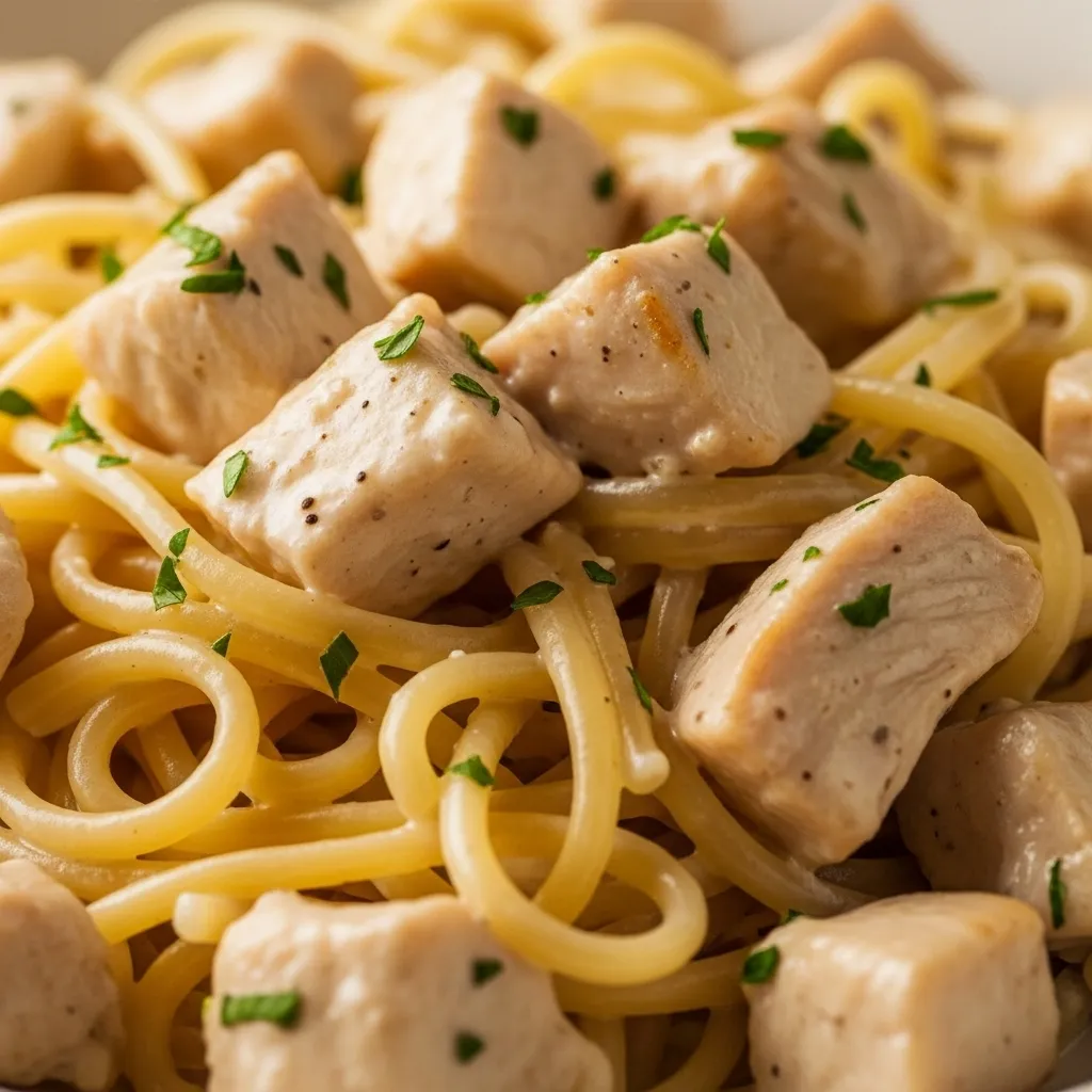 Chicken Alfredo Pasta - secondary view