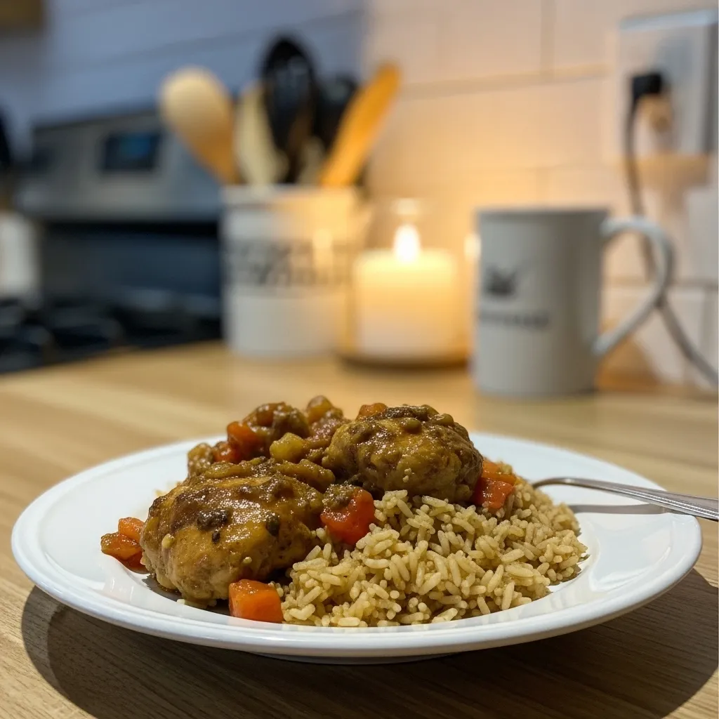 Best Smothered Chicken and Rice