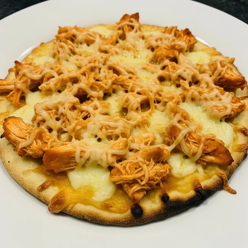Buffalo Chicken Flatbread Pizza - Perfect for Family Dinners