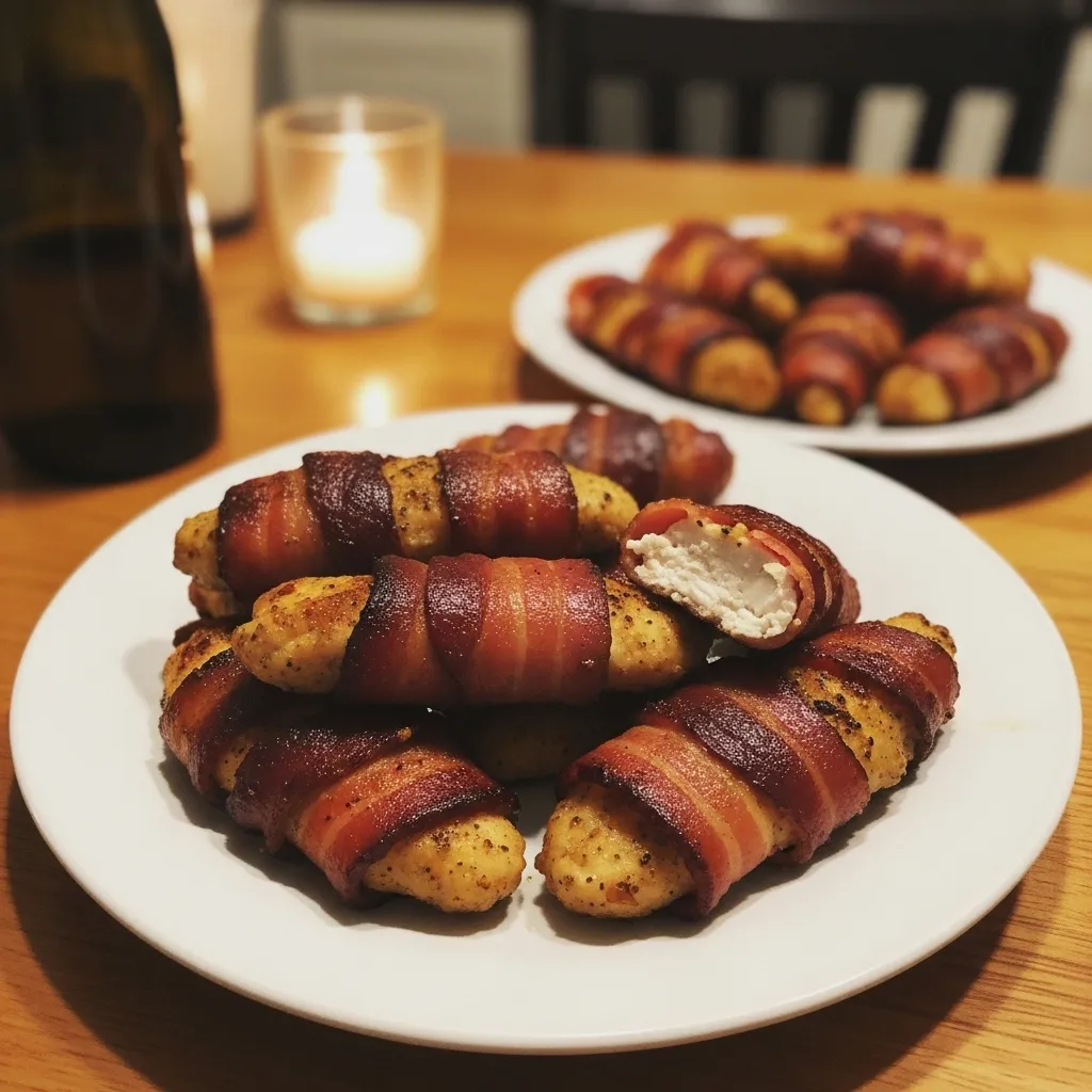 Bacon Wrapped Chicken Tenders
