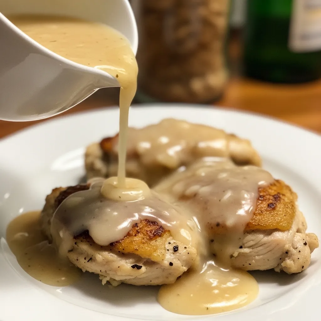 Easy Stovetop Smothered Chicken