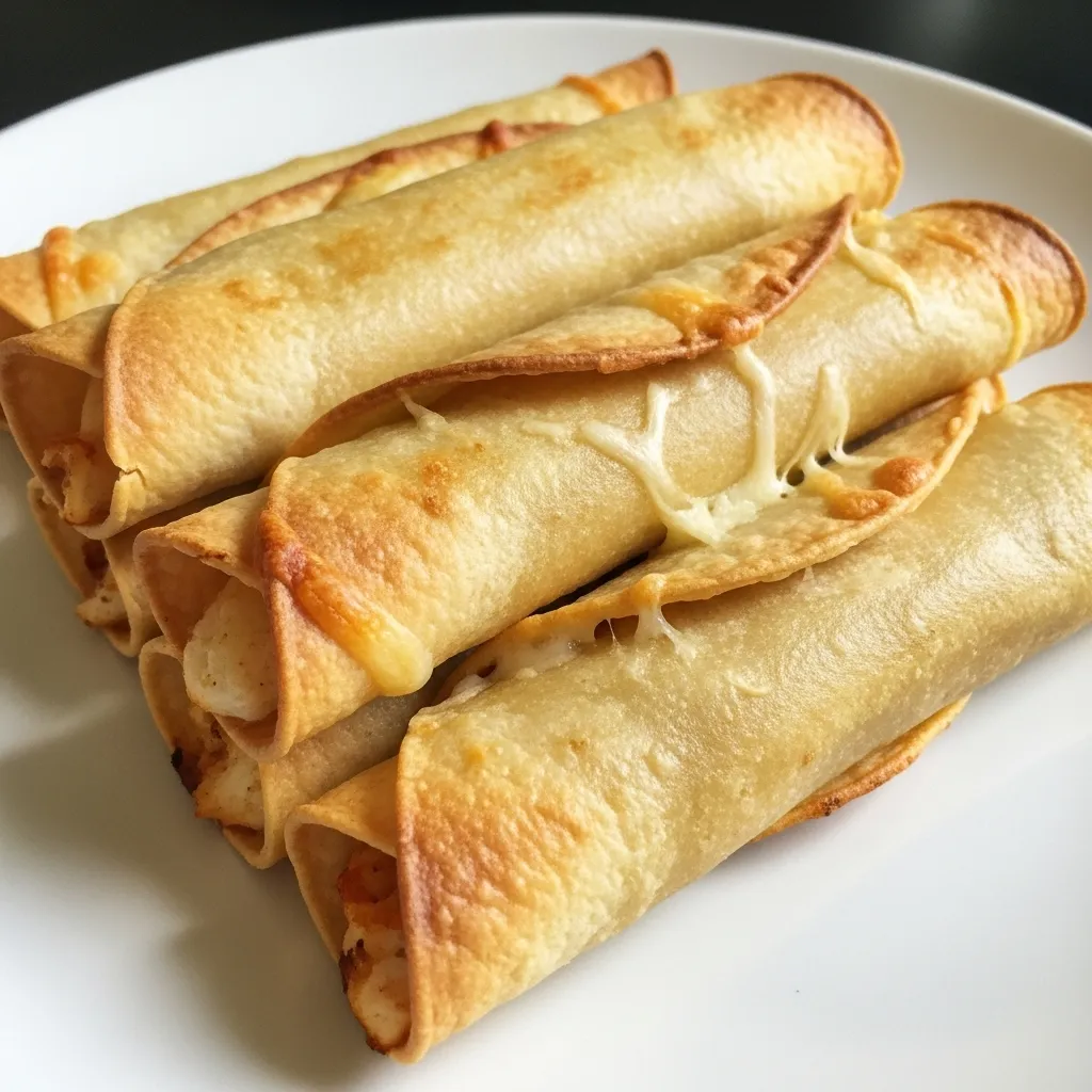 Baked Cream Cheese Chicken Taquitos - tertiary view