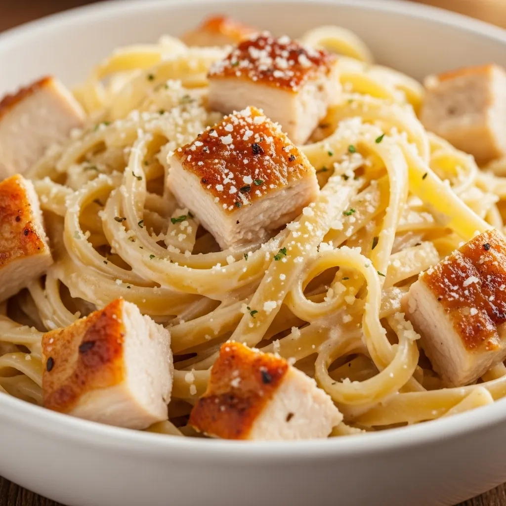 Chicken Alfredo Pasta - tertiary view