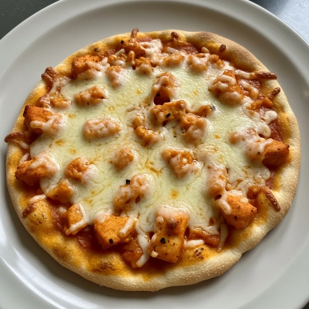 Buffalo Chicken Flatbread Pizza - Perfect for Family Dinners - tertiary view