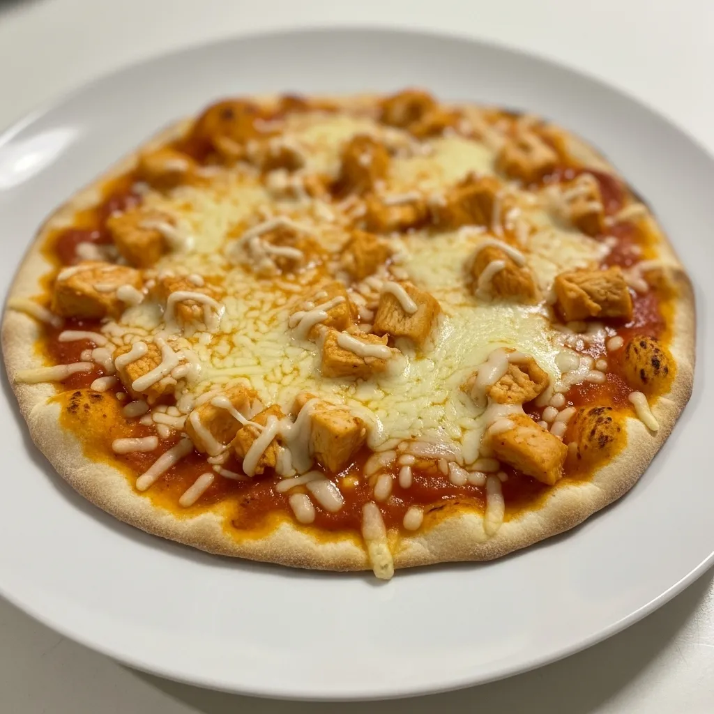 Buffalo Chicken Flatbread Pizza - Perfect for Family Dinners - secondary view
