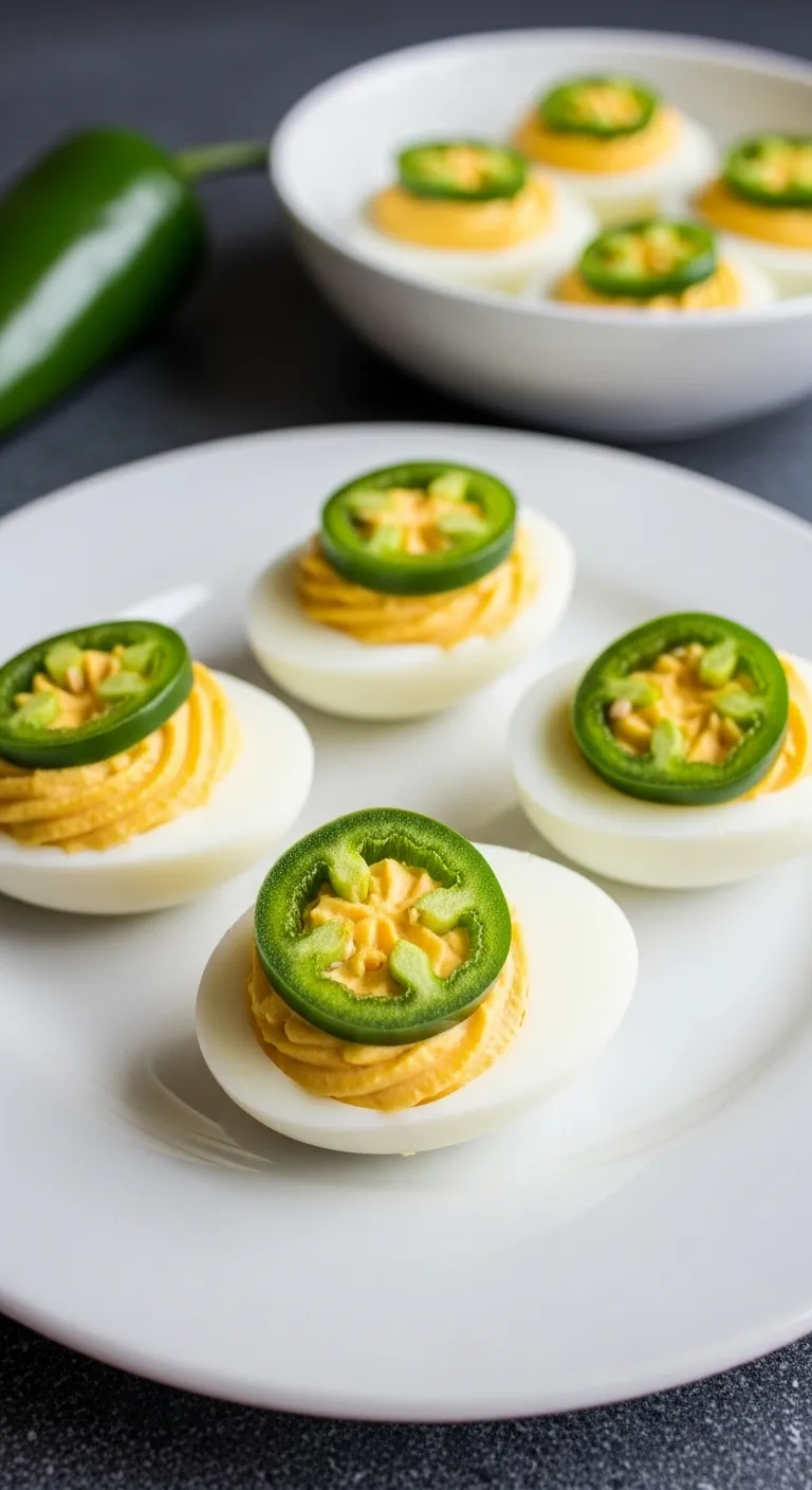 Jalapeño Popper Deviled Eggs