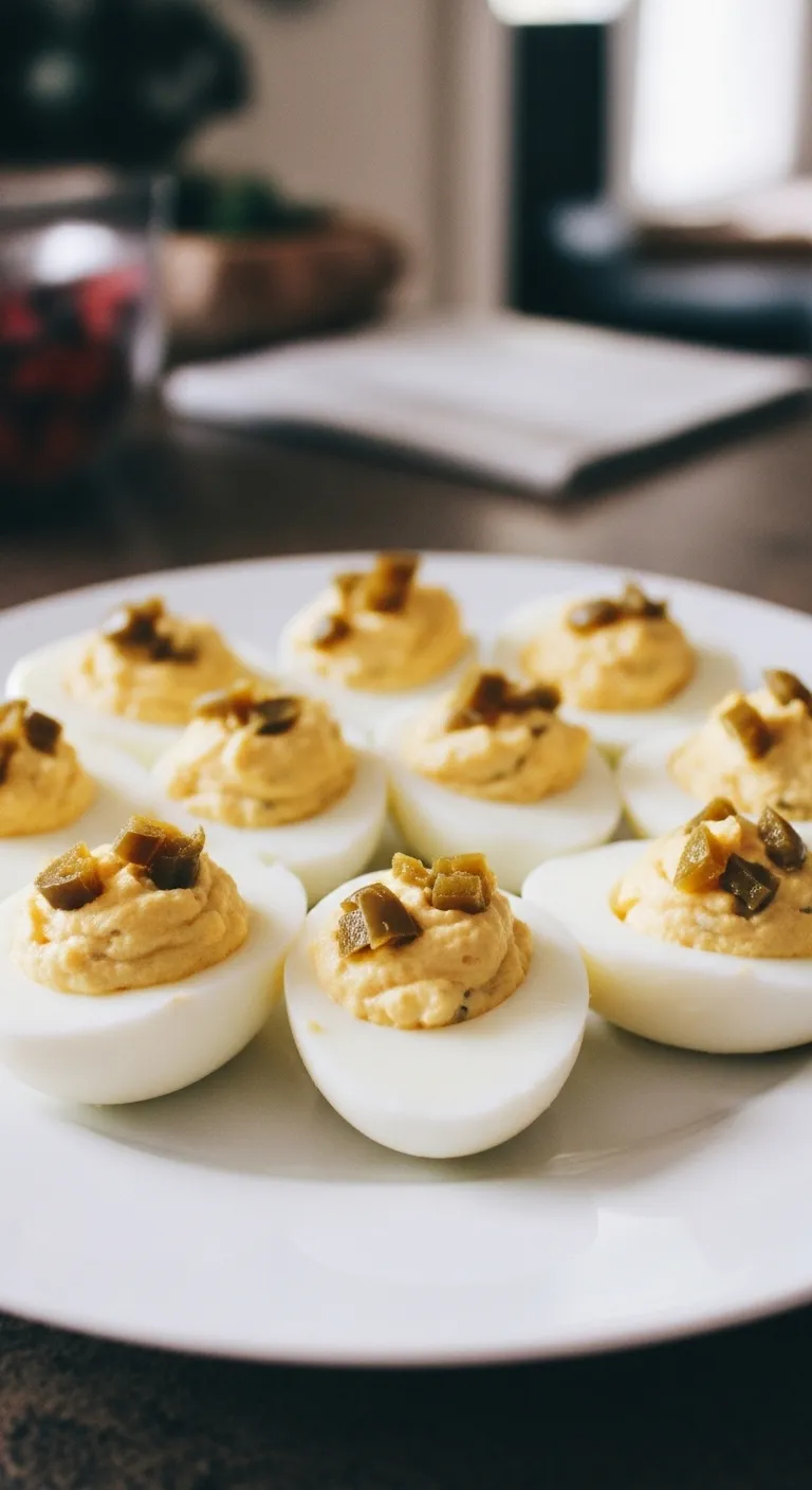 Jalapeño Popper Deviled Eggs - secondary view
