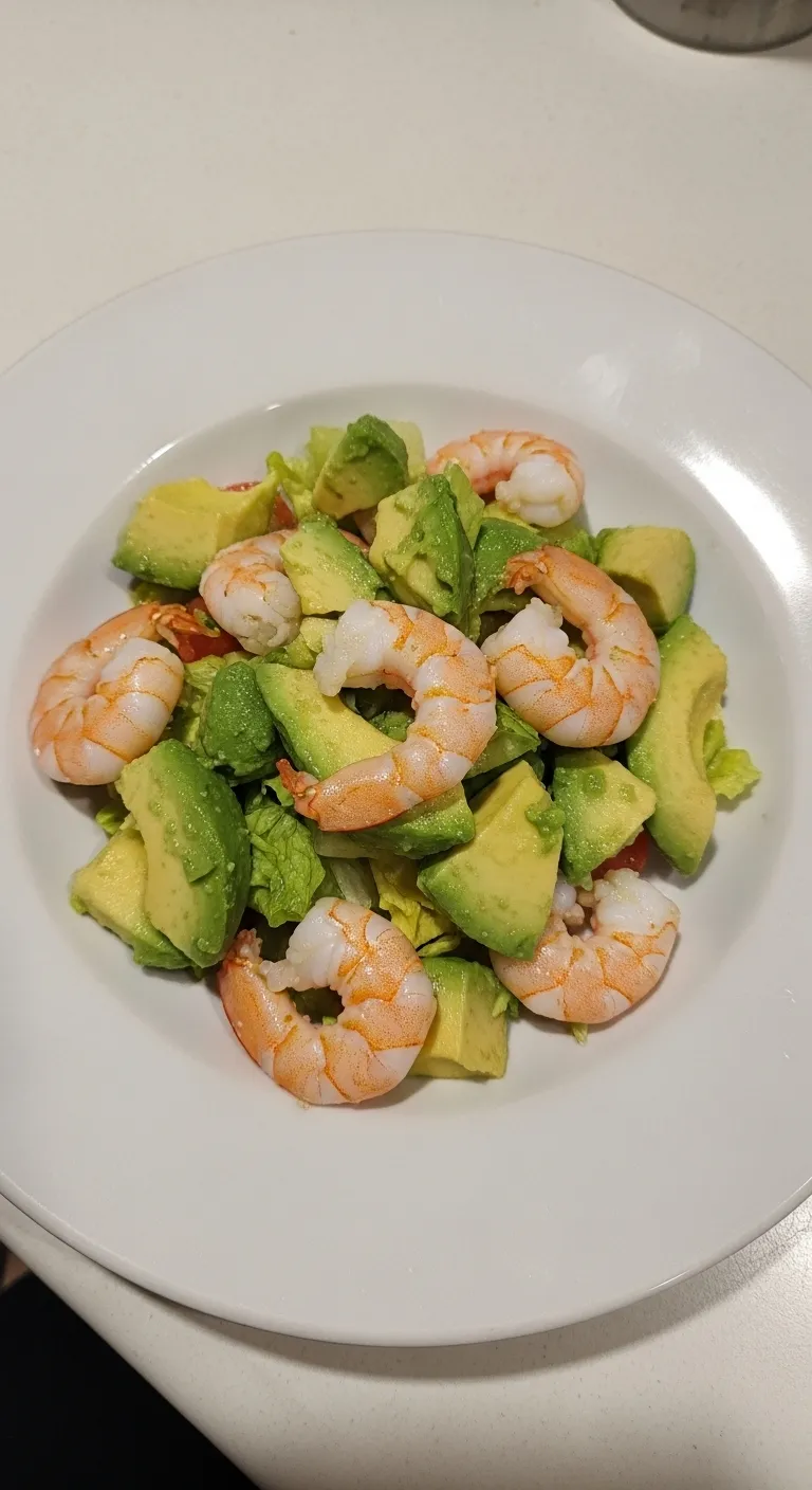 Refreshing Shrimp and Avocado Salad - secondary view