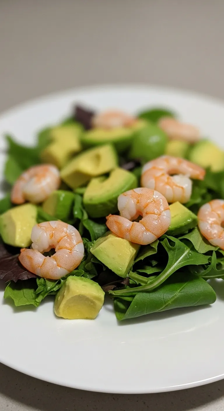 Refreshing Shrimp and Avocado Salad - tertiary view