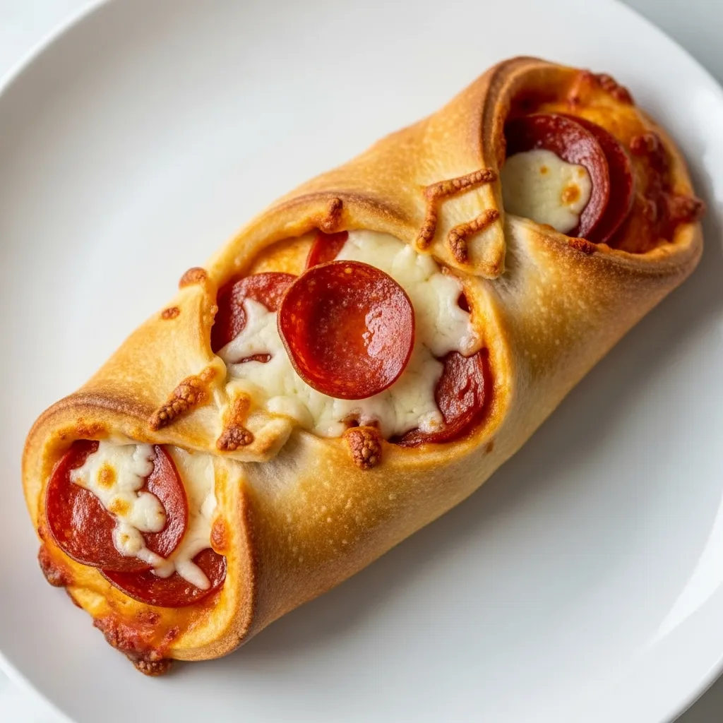 Cheesy Pepperoni Stromboli - Perfect for Family Dinners - secondary view