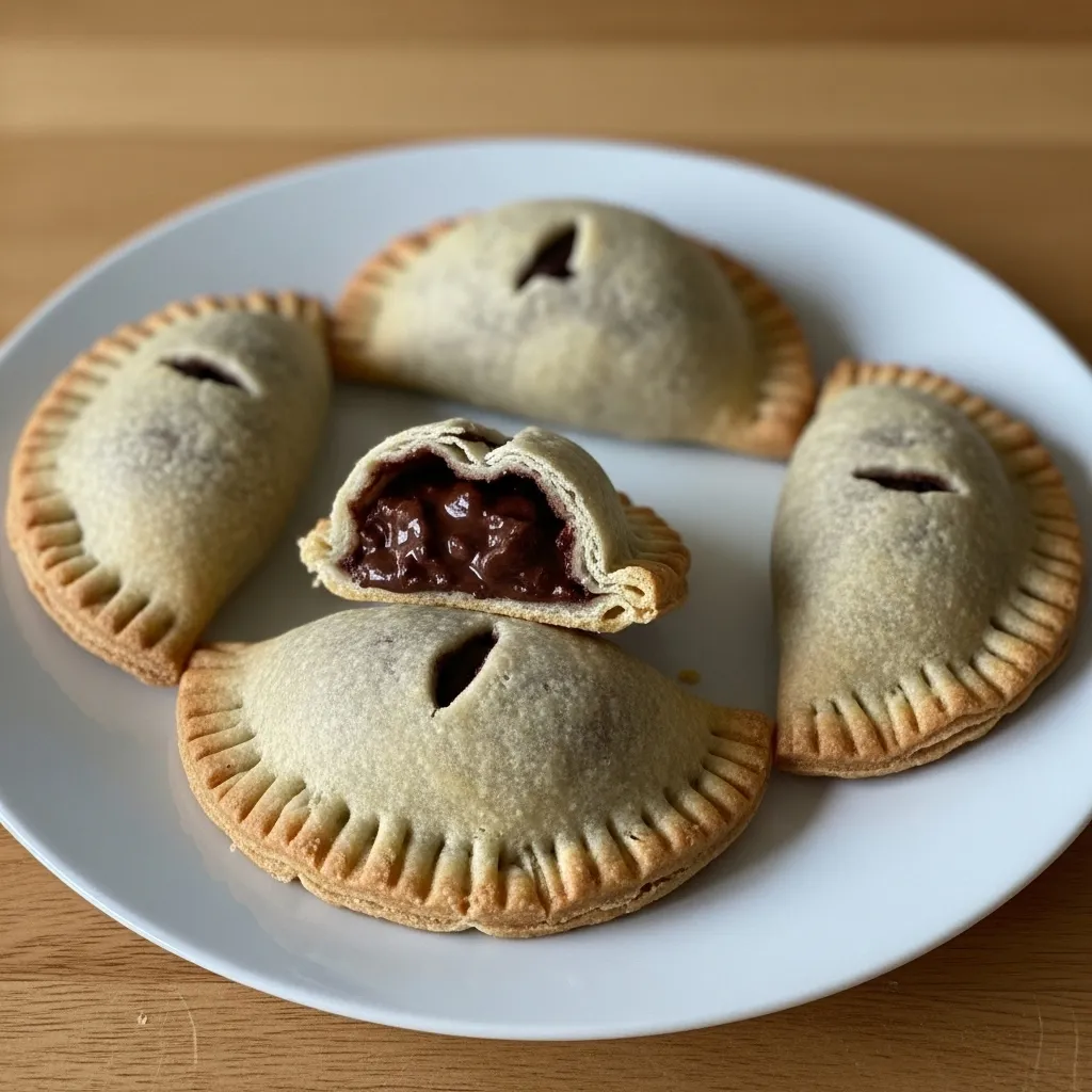 Chocolate-Filled Hand Pies - Flaky Pastry with Rich Chocolate Center!