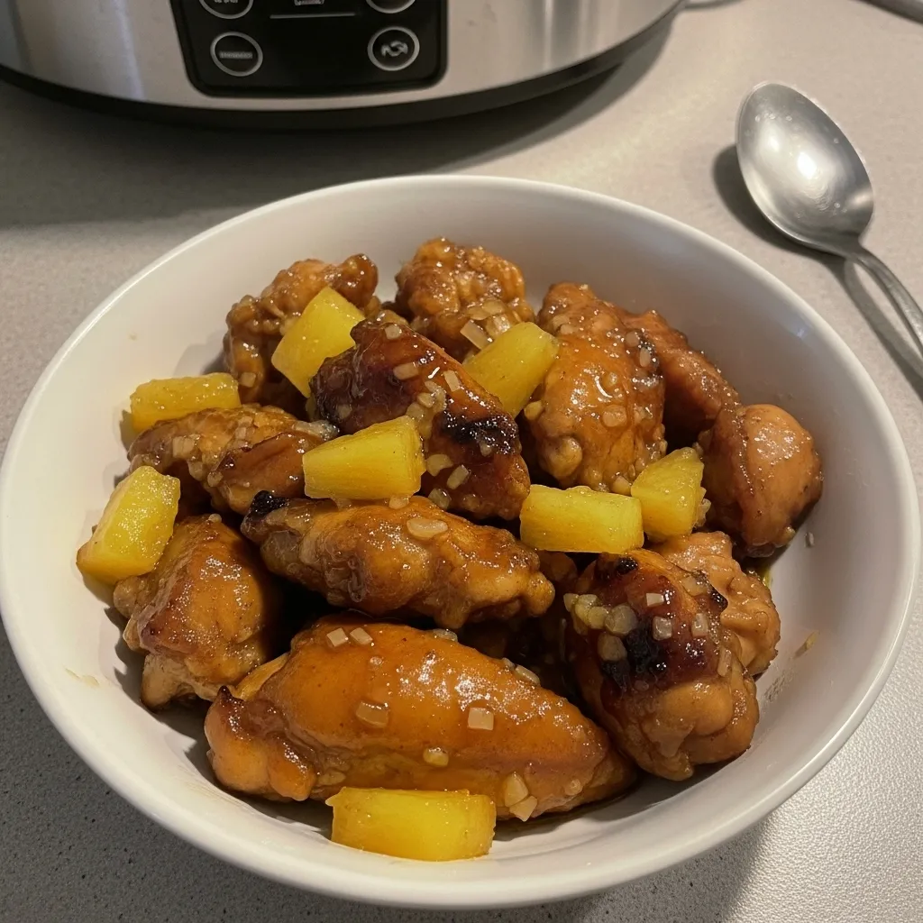 Sweet Hawaiian Crockpot Chicken Recipe - tertiary view
