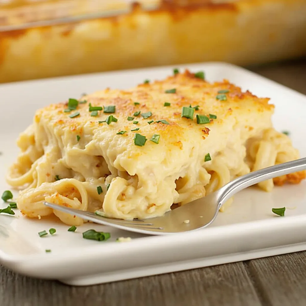 Chicken Alfredo Casserole - secondary view
