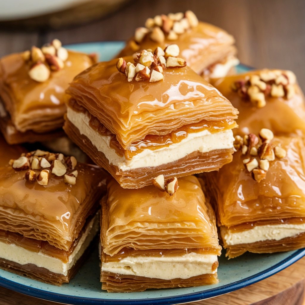 Baklava Cream Sandwich Cookies