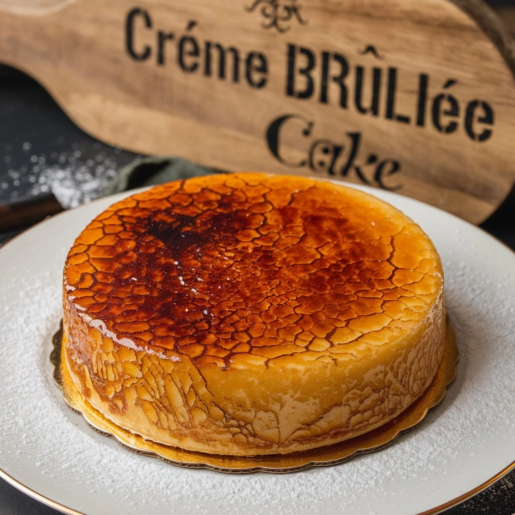 Crème Brûlée-Inspired Cake - tertiary view