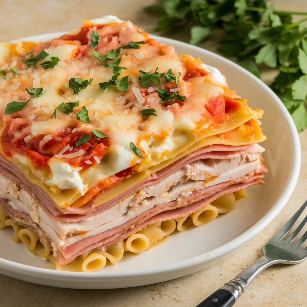 Chicken Cordon Bleu Lasagna - secondary view