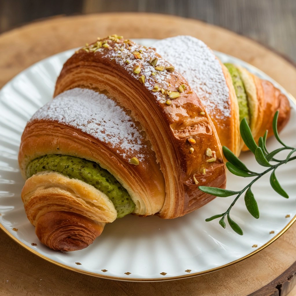 Fancy Pistachio Croissant - secondary view
