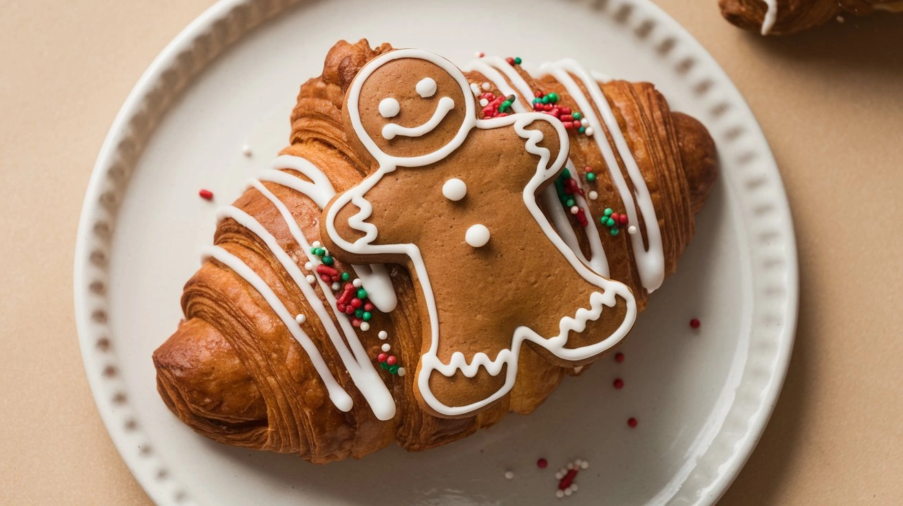 Holiday Gingerbread Almond Croissant - tertiary view