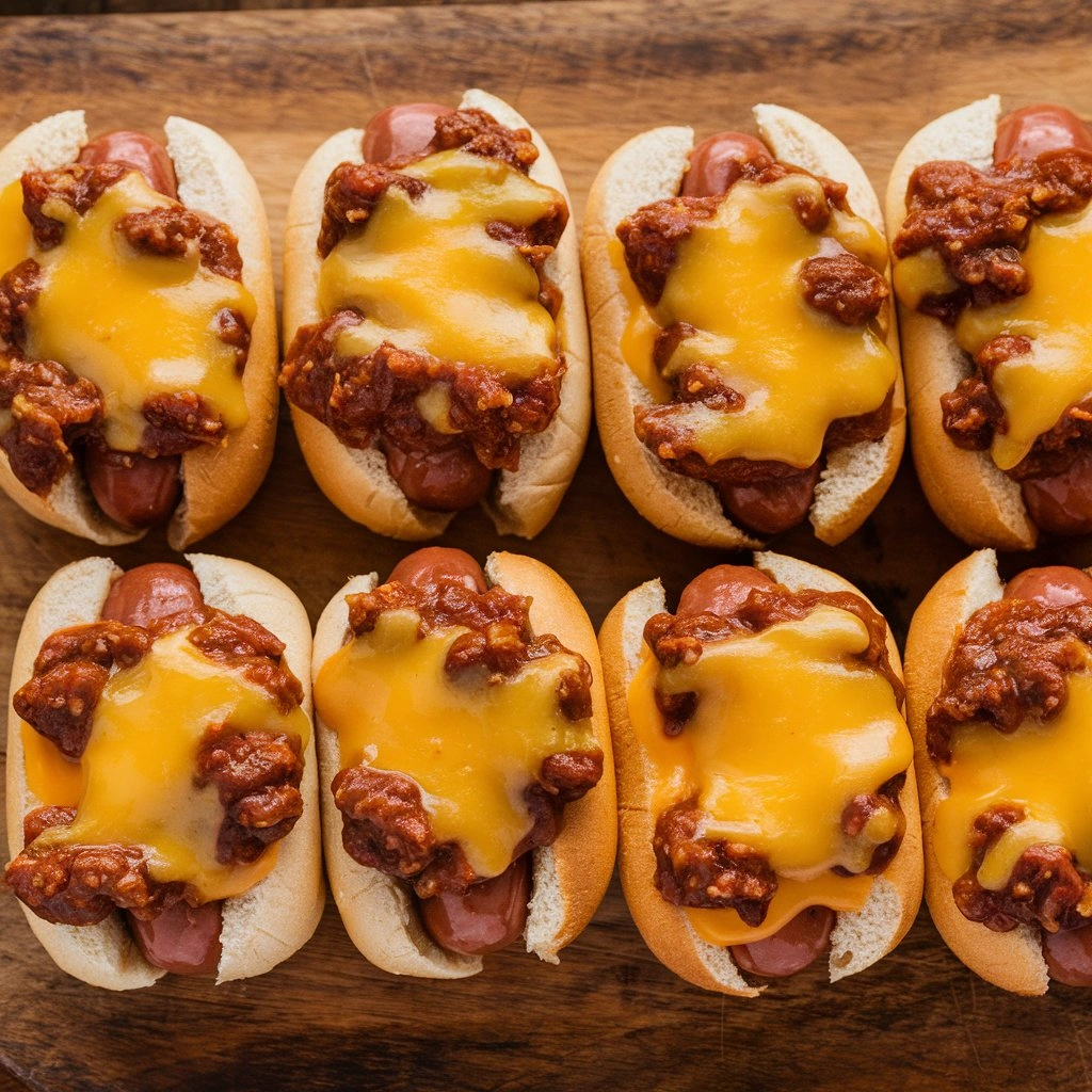 Mini Chili Cheese Dogs - tertiary view