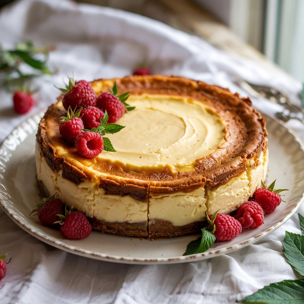 Double Crust Cheesecake - secondary view