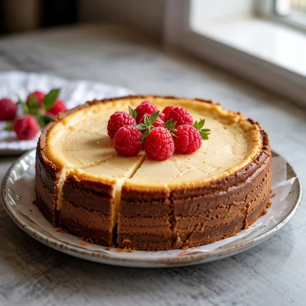 Double Crust Cheesecake - tertiary view
