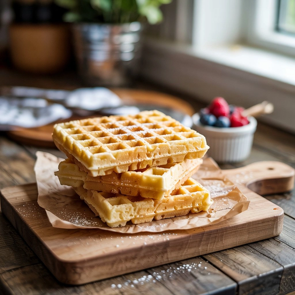 Crispy High Protein Waffles - secondary view