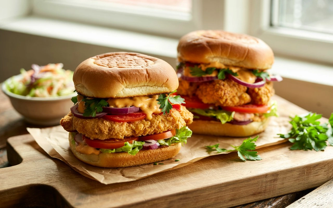 Crispy Chicken Sandwiches