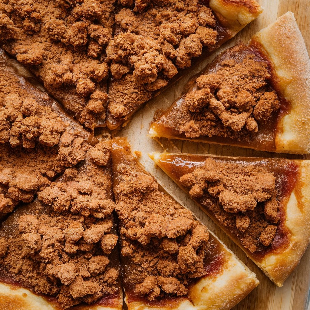 Cinnamon Sugar Pizza - secondary view