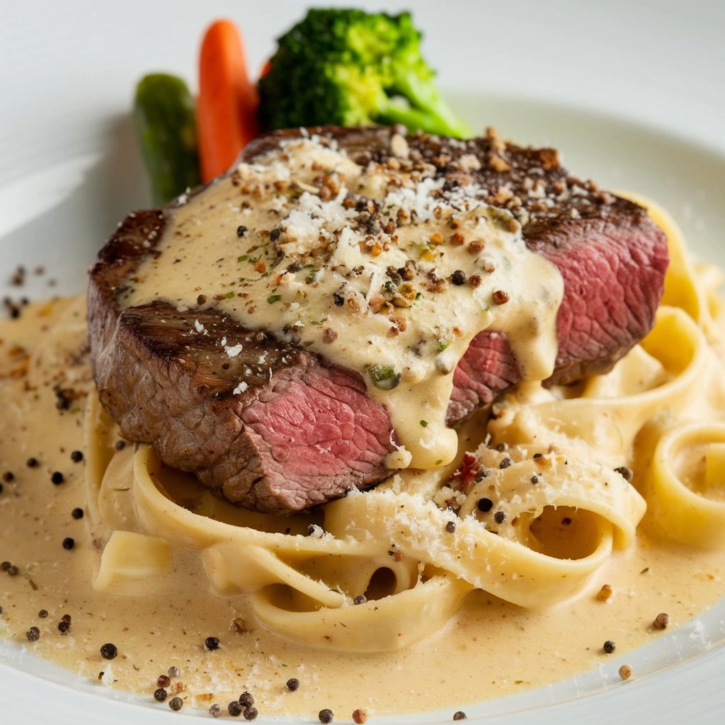 Steak Gorgonzola Alfredo - secondary view