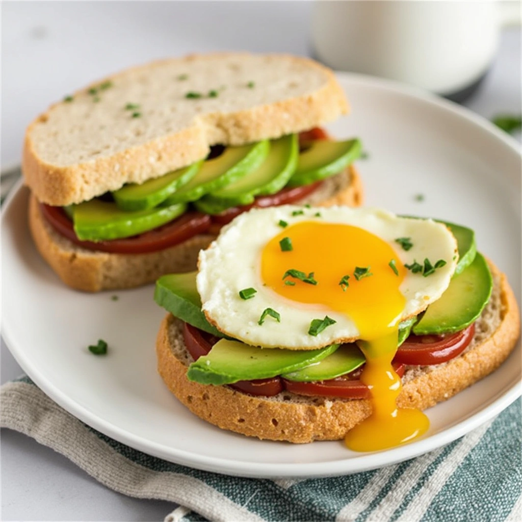 Avocado & Tomato Breakfast Sandwich - tertiary view