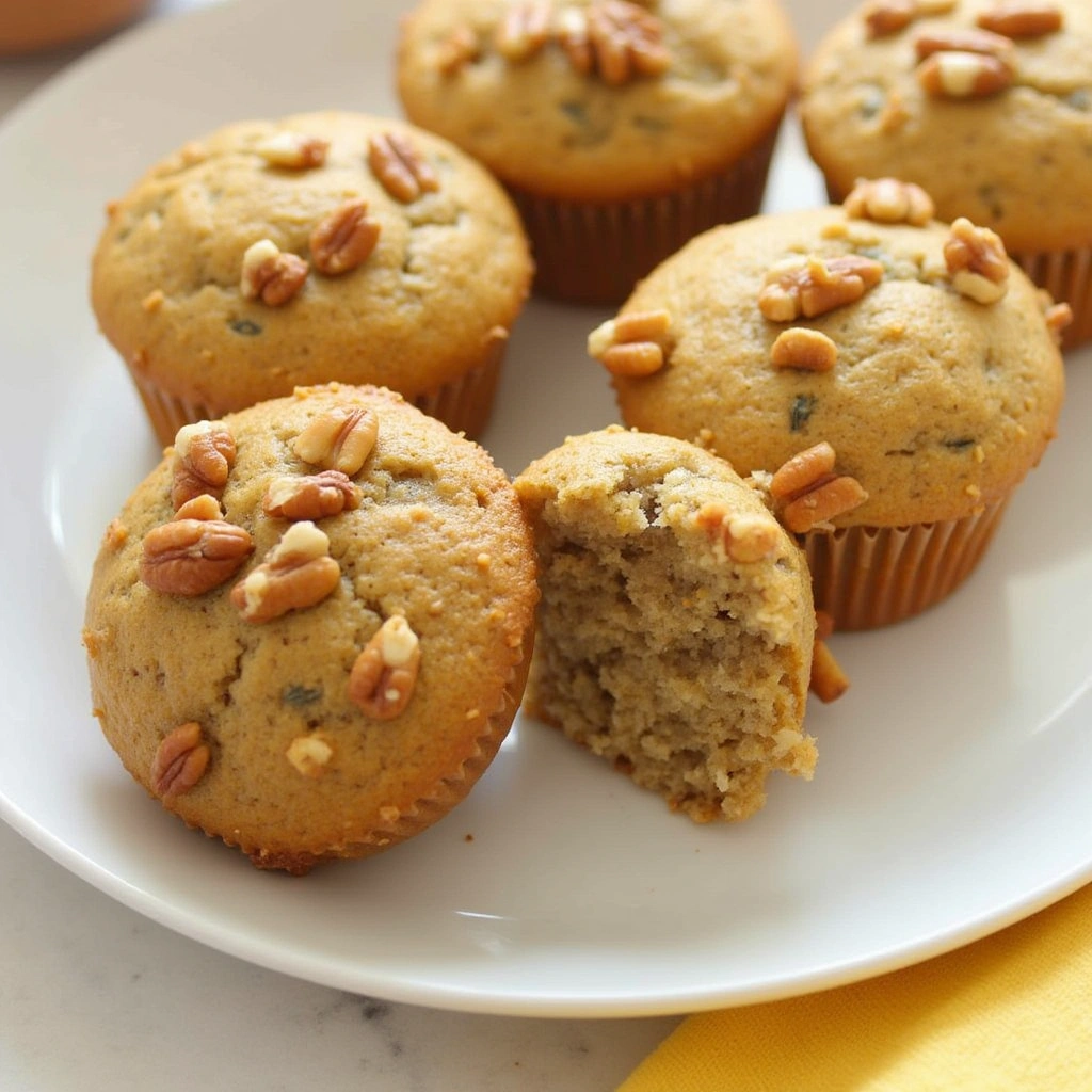 Banana Nut Muffins - secondary view
