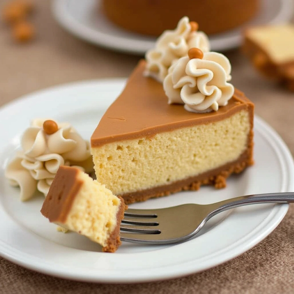 Biscoff Salted Caramel Cheesecake