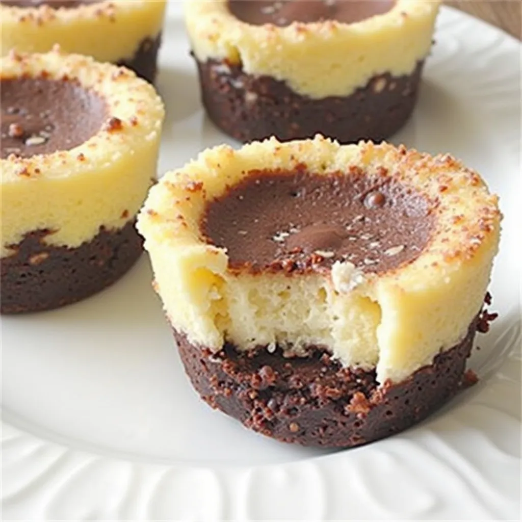 Brownie Bottom Mini Cheesecakes - tertiary view
