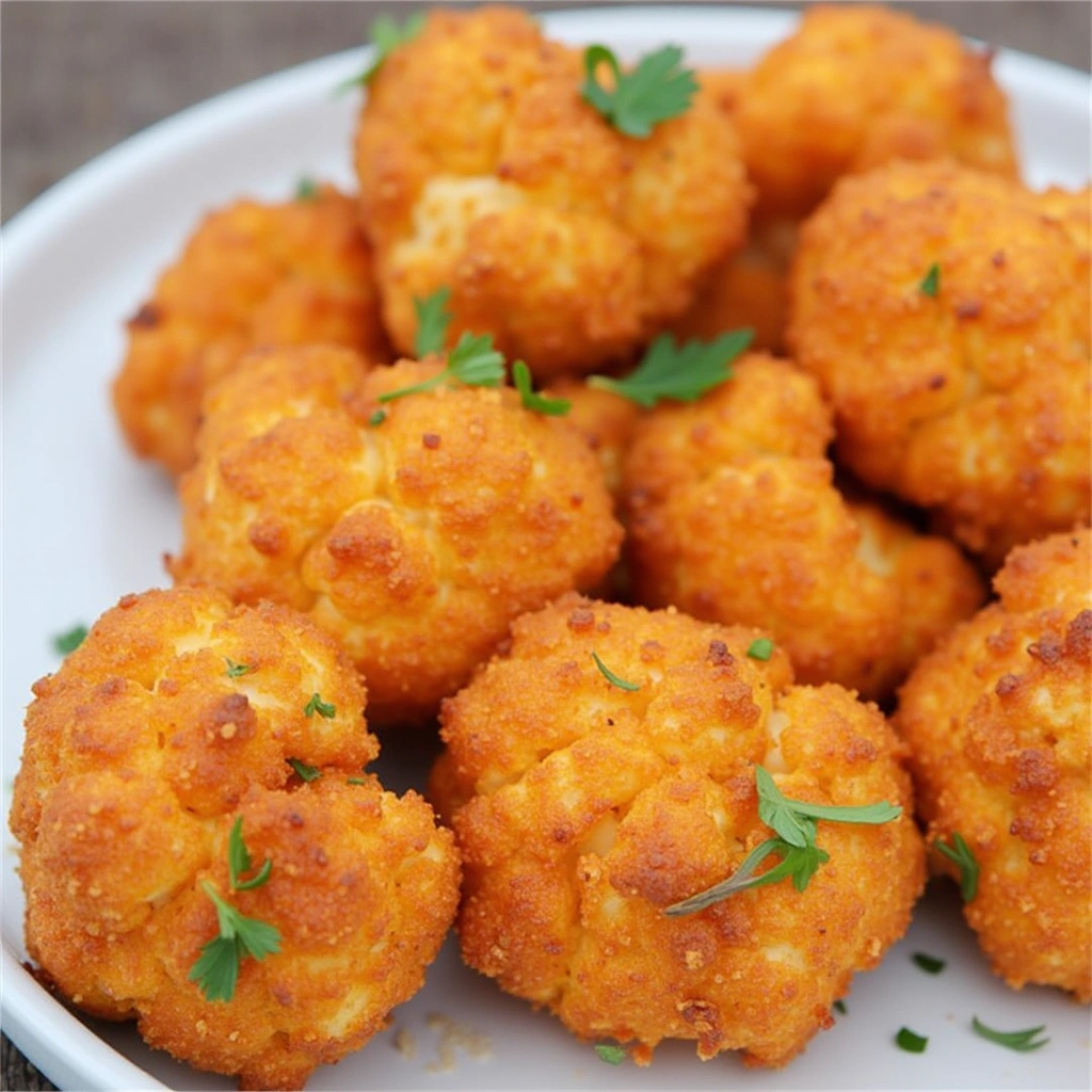 Buffalo Cauliflower Bites