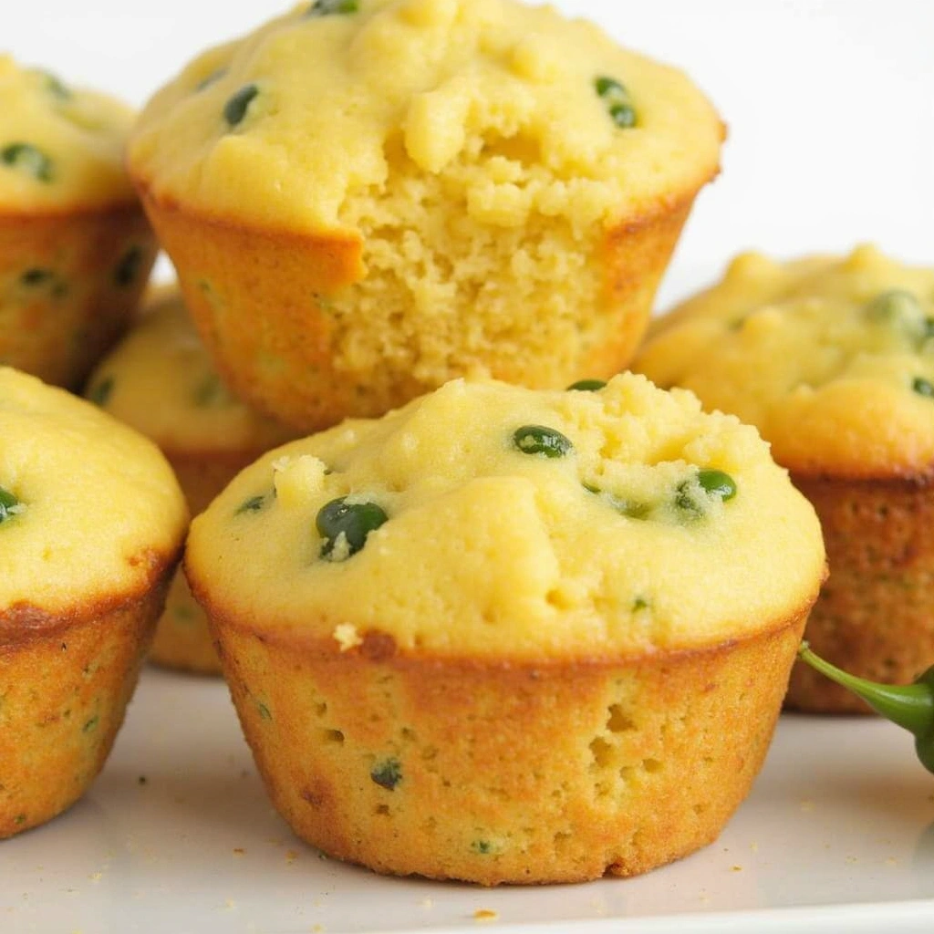 Cheddar Jalapeño Muffins