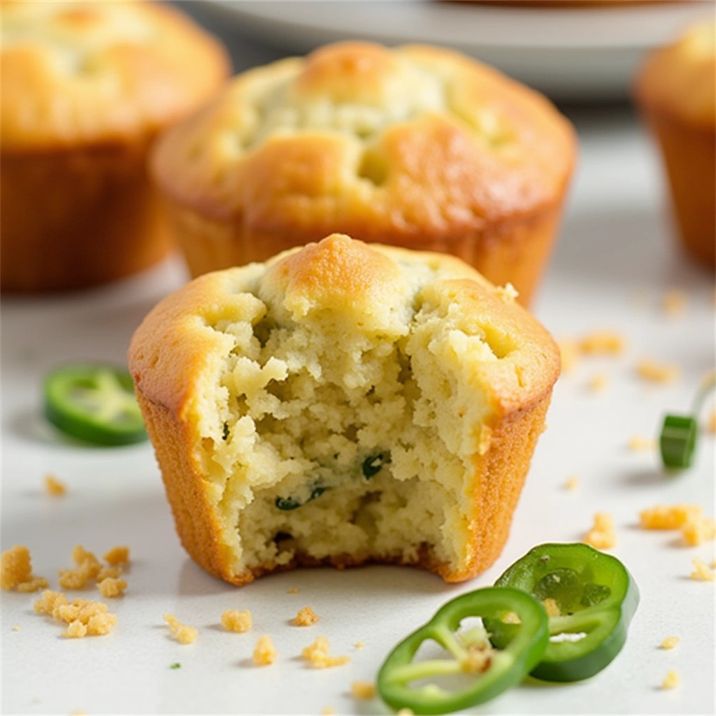 Cheddar Jalapeño Muffins - secondary view