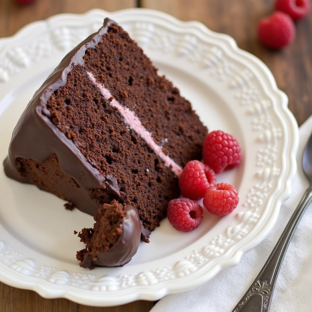 Chocolate Raspberry Dream Cake