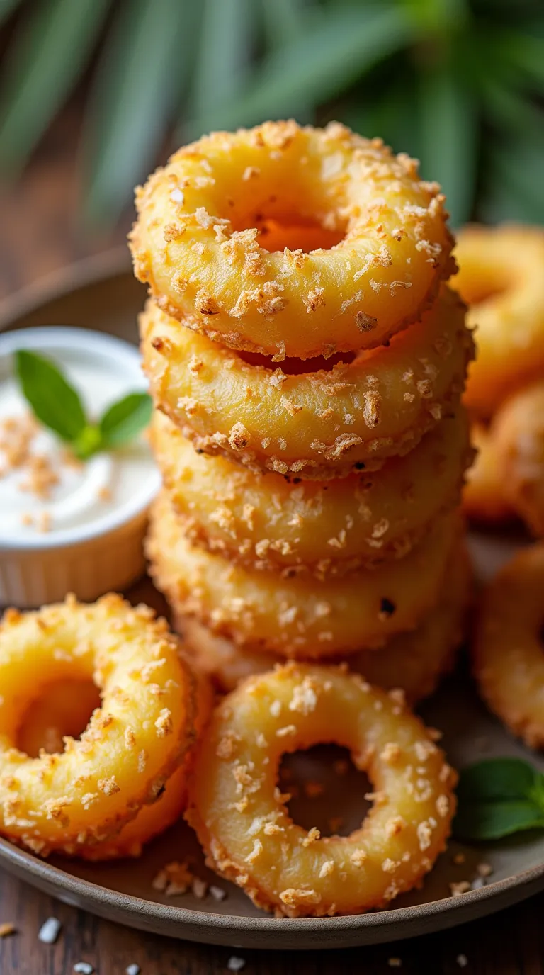 Crispy Tropical Pineapple Rings - tertiary view