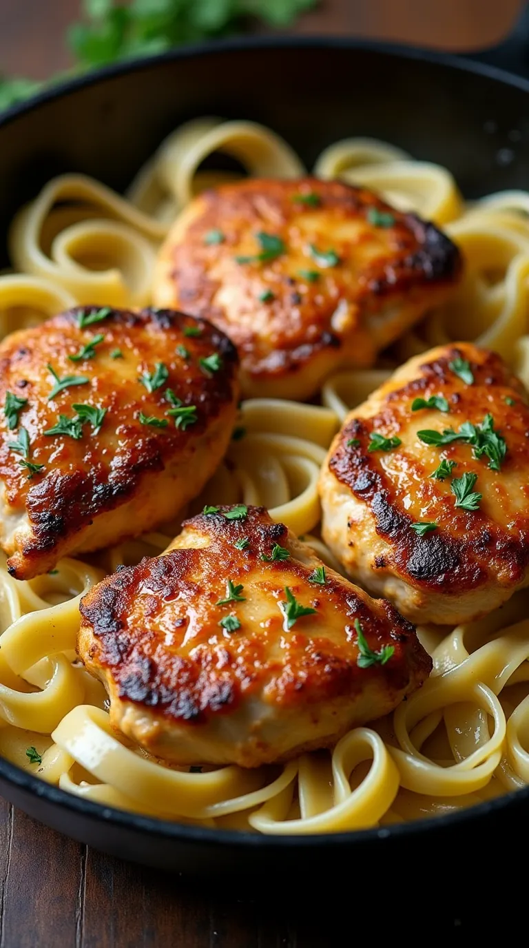 One-Pan Chicken with Buttered Noodles - secondary view