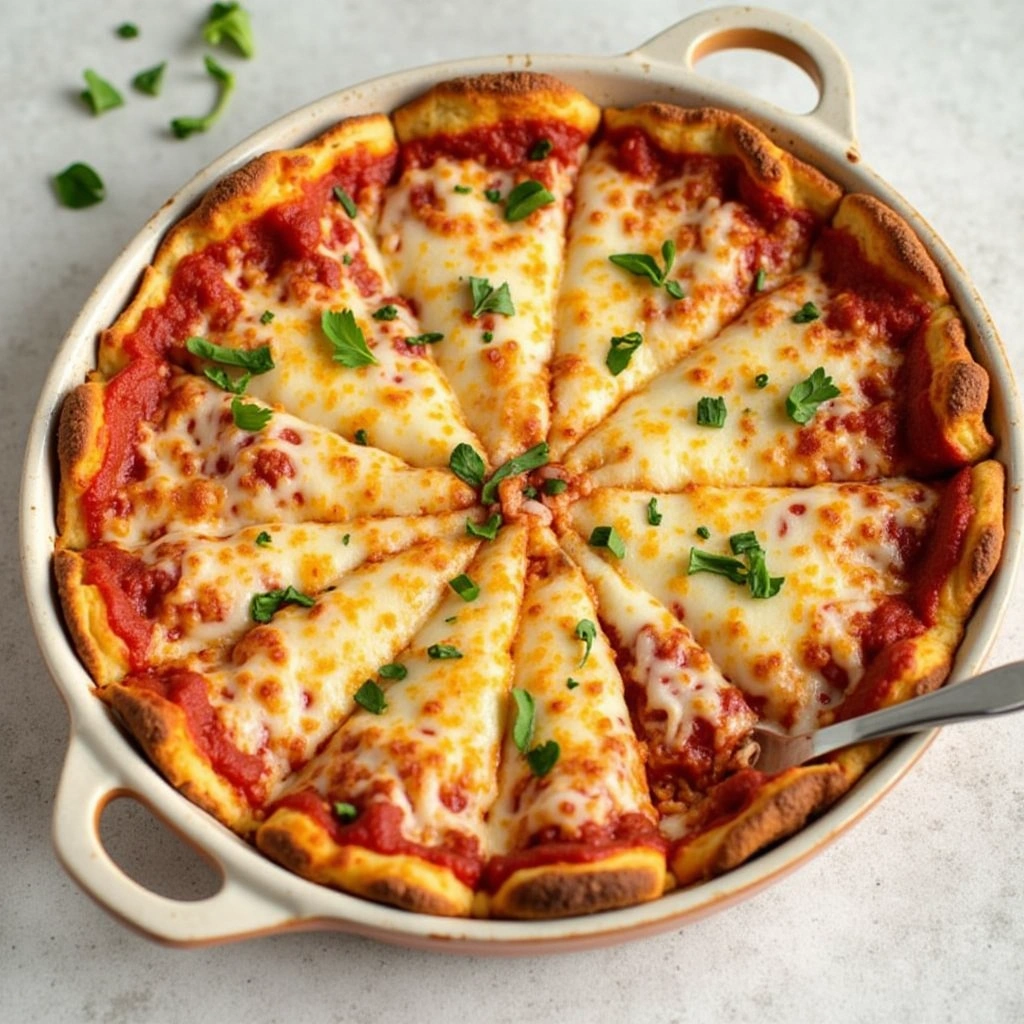 Deep-Dish Pizza Lasagna