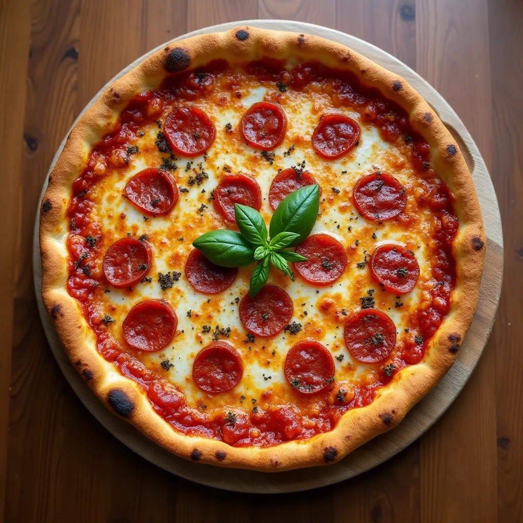Chicago-Style Deep Dish Pizza - tertiary view