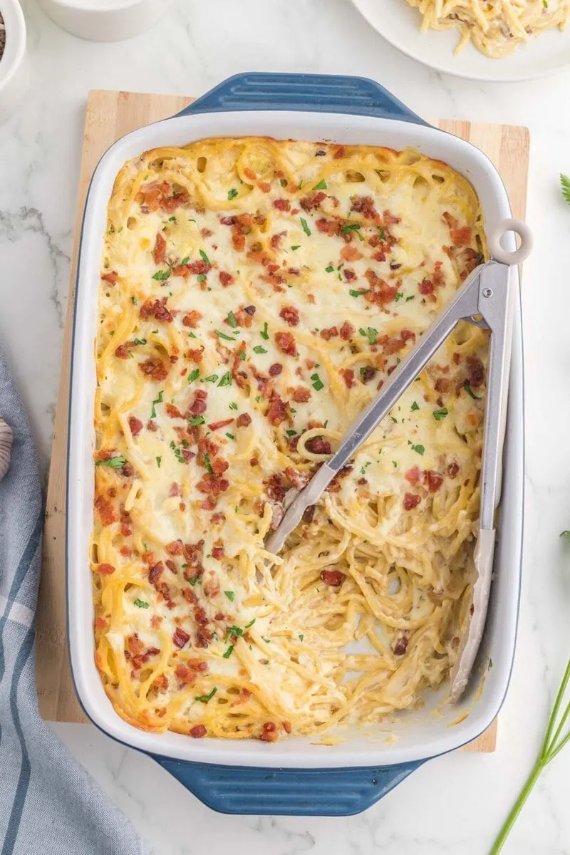 Creamy Bacon Pasta - secondary view