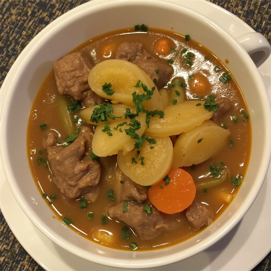 French Onion Beef Short Rib Soup - secondary view