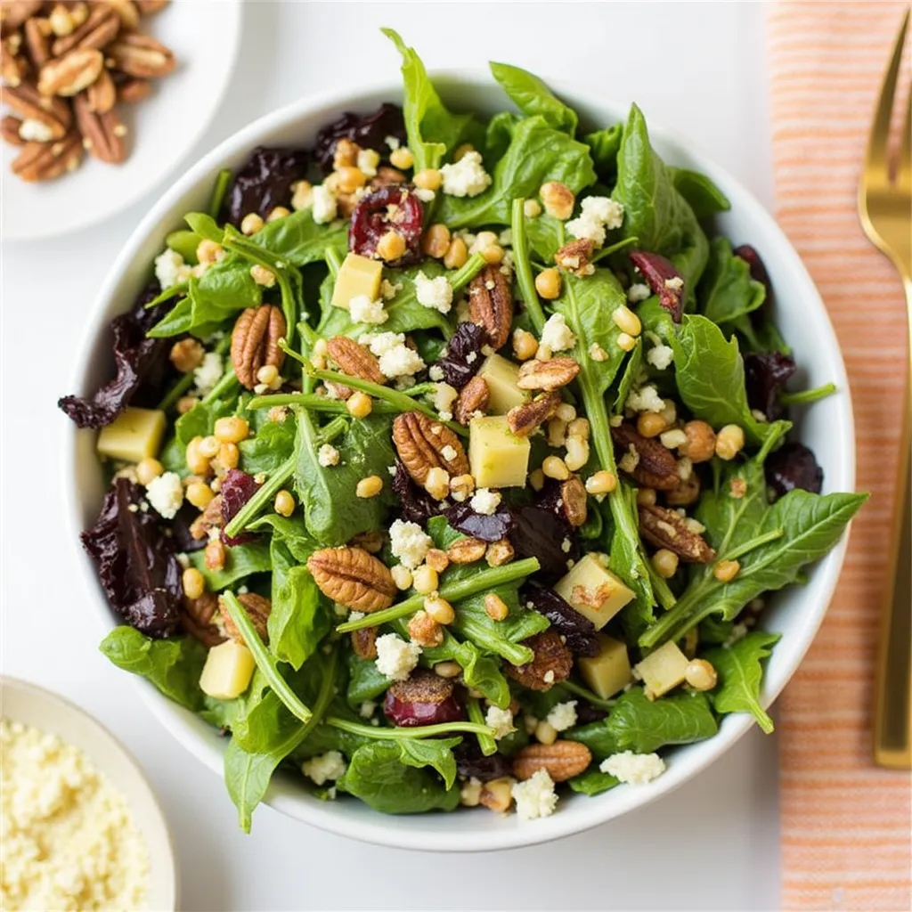 Fresh Garden Green Salad - tertiary view
